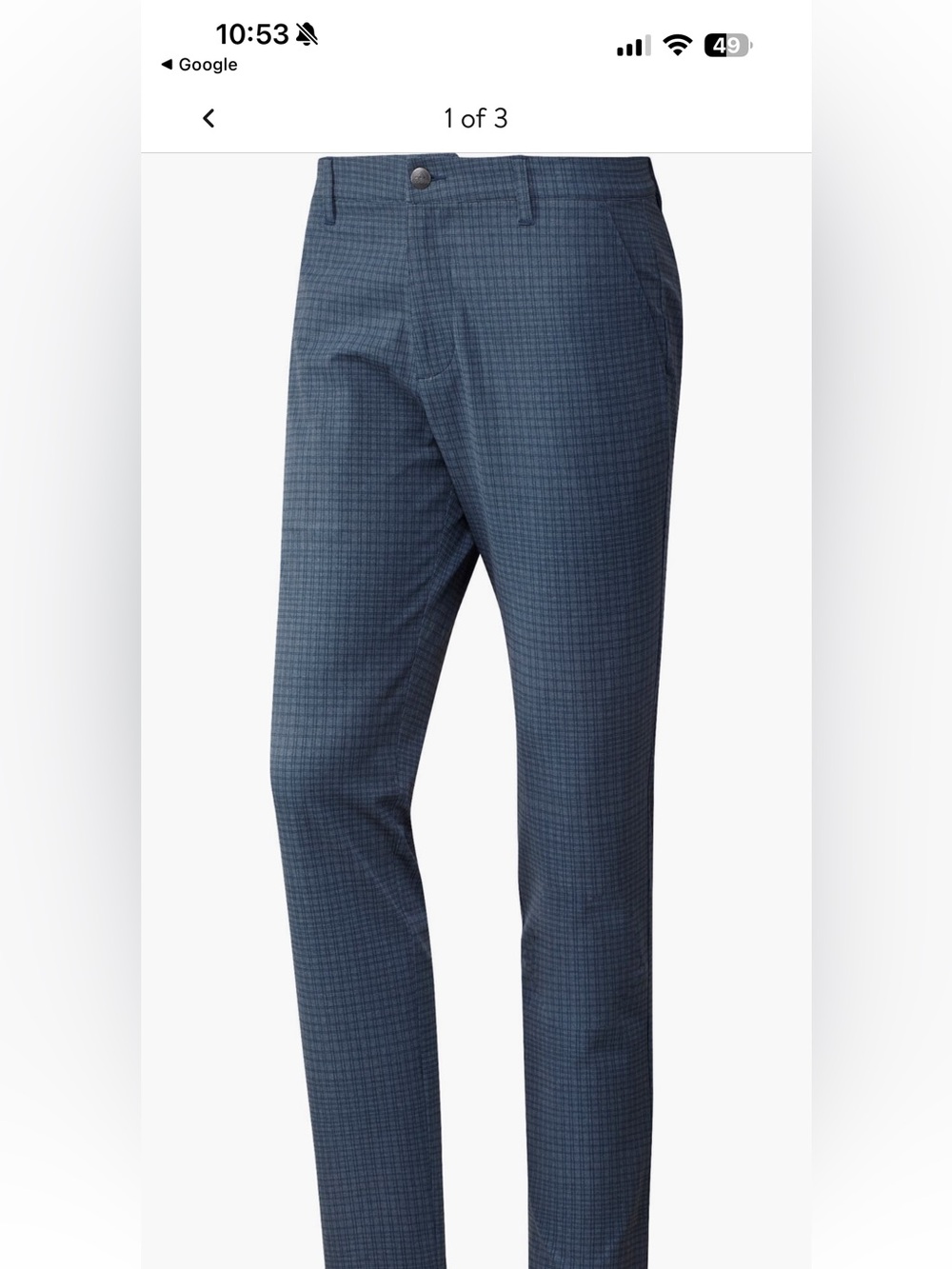 Adidas performance golf pants
